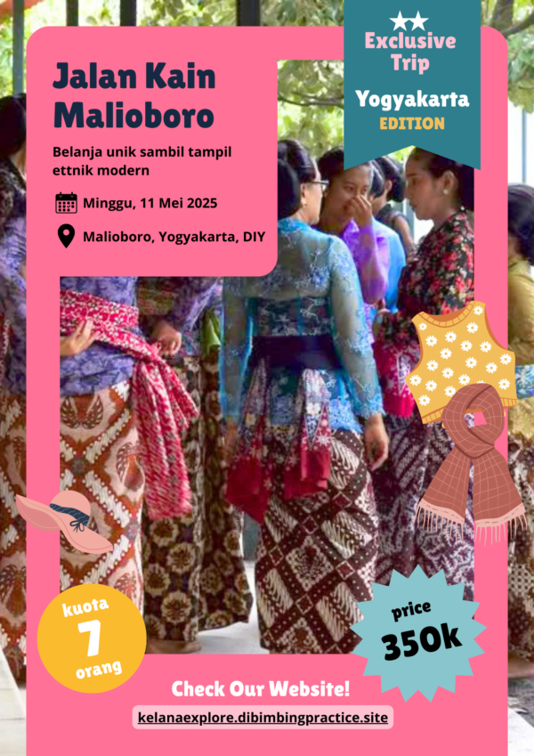 Jalan Kain Malioboro – Yogyakarta