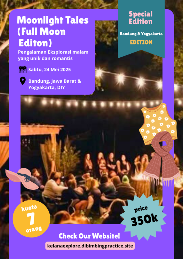 Moonlight Tales (Full Moon Edition) – Bandung/Yogyakarta